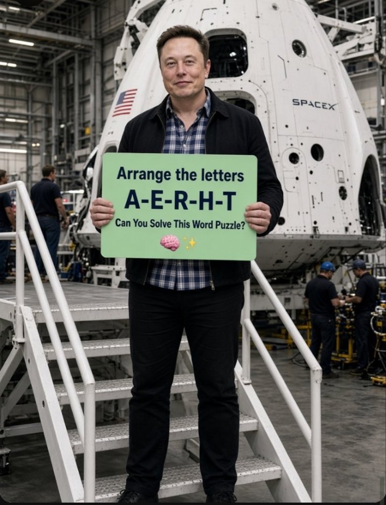 astrodustX's tweet photo. Brain Challenge! A-E-R-H-T — Rearrange the letters and solve it in 3 minutes to win $4,800! 🔥 https://t.co/FLmoSu1Art