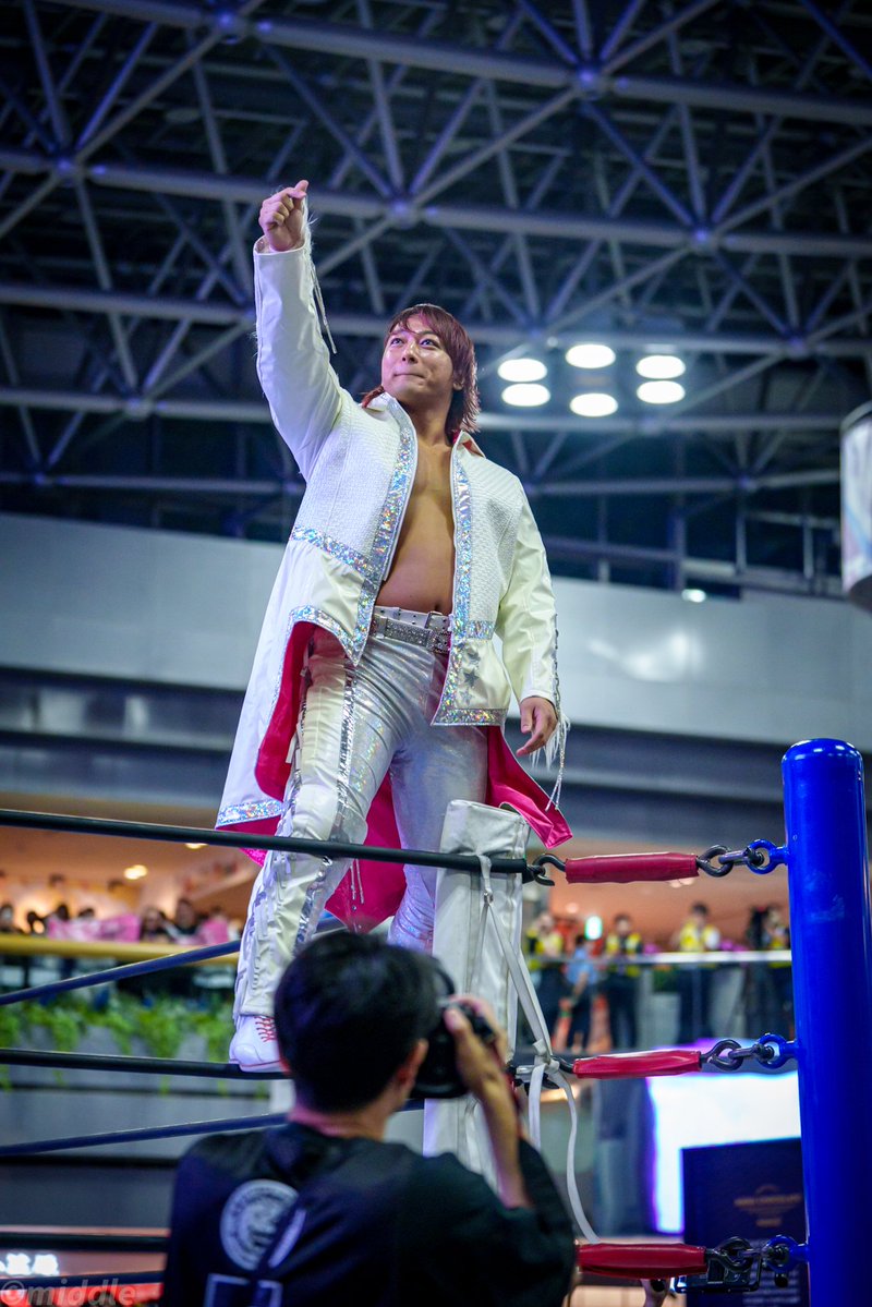middle_wr's tweet photo. 2026.9.18 新千歳空港センタープラザ
#海野翔太
#プロレスTAKEOFF https://t.co/9XgSMZsN4B