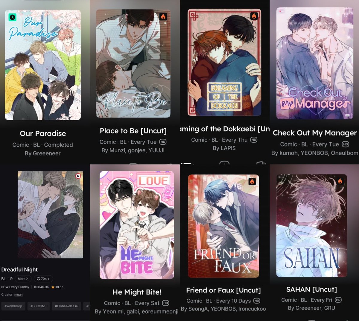 luviltae's tweet photo. These are some of my favourite 🤍 you can check them out, the stories are really beautiful https://t.co/Wt3DrkZpHP