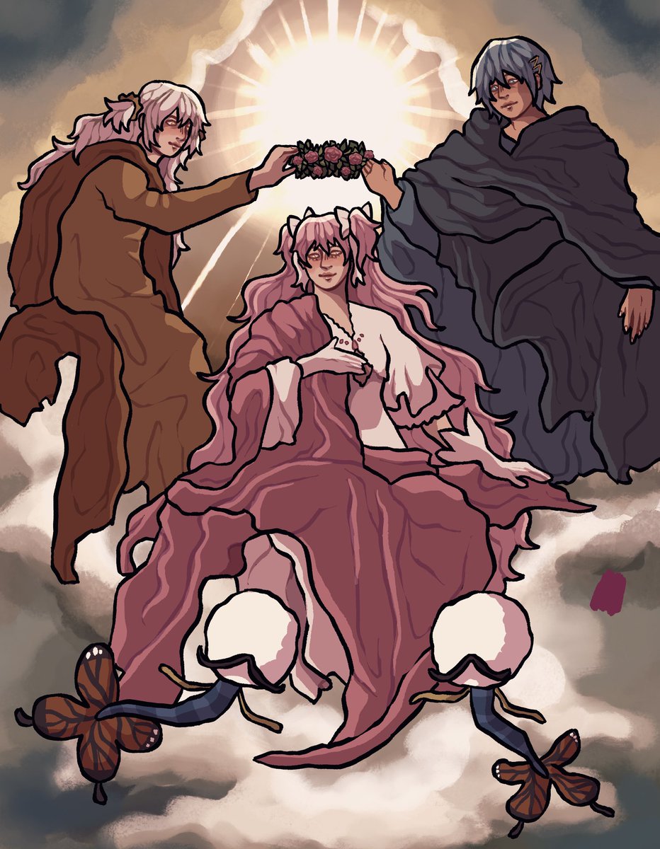 meduka_ebooks's tweet photo. We can do a little sacrilege, as a treat (wip) https://t.co/V9SCTBehsB