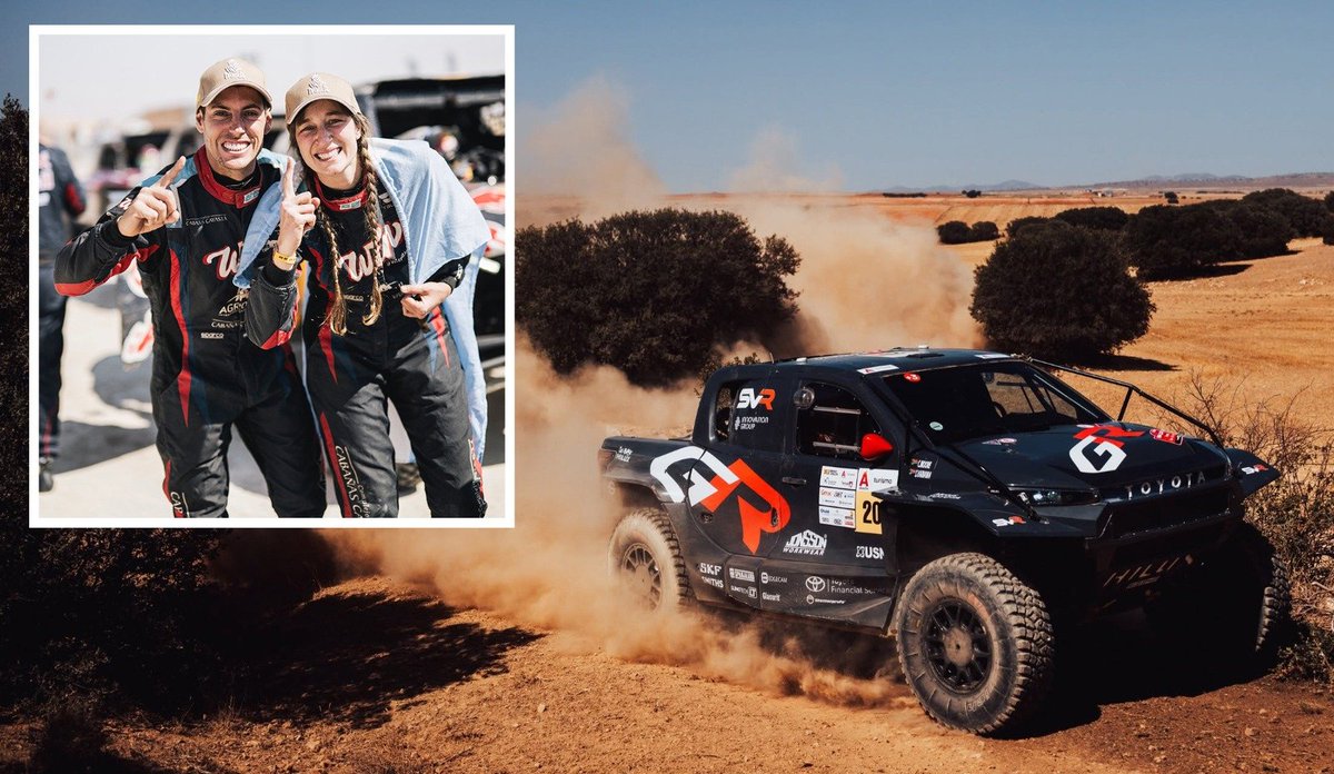 autoblogar's tweet photo. 🔹Los primeros argentinos en correr con la nueva Toyota Hilux (2027).
🔹Nicolás Cavigliasso y Valentina Pertegarini debutarán con el restyling en el Rally de Marruecos.
🔹Presentación oficial: https://t.co/VNEFOoNvOD https://t.co/qbrS0Poqsh