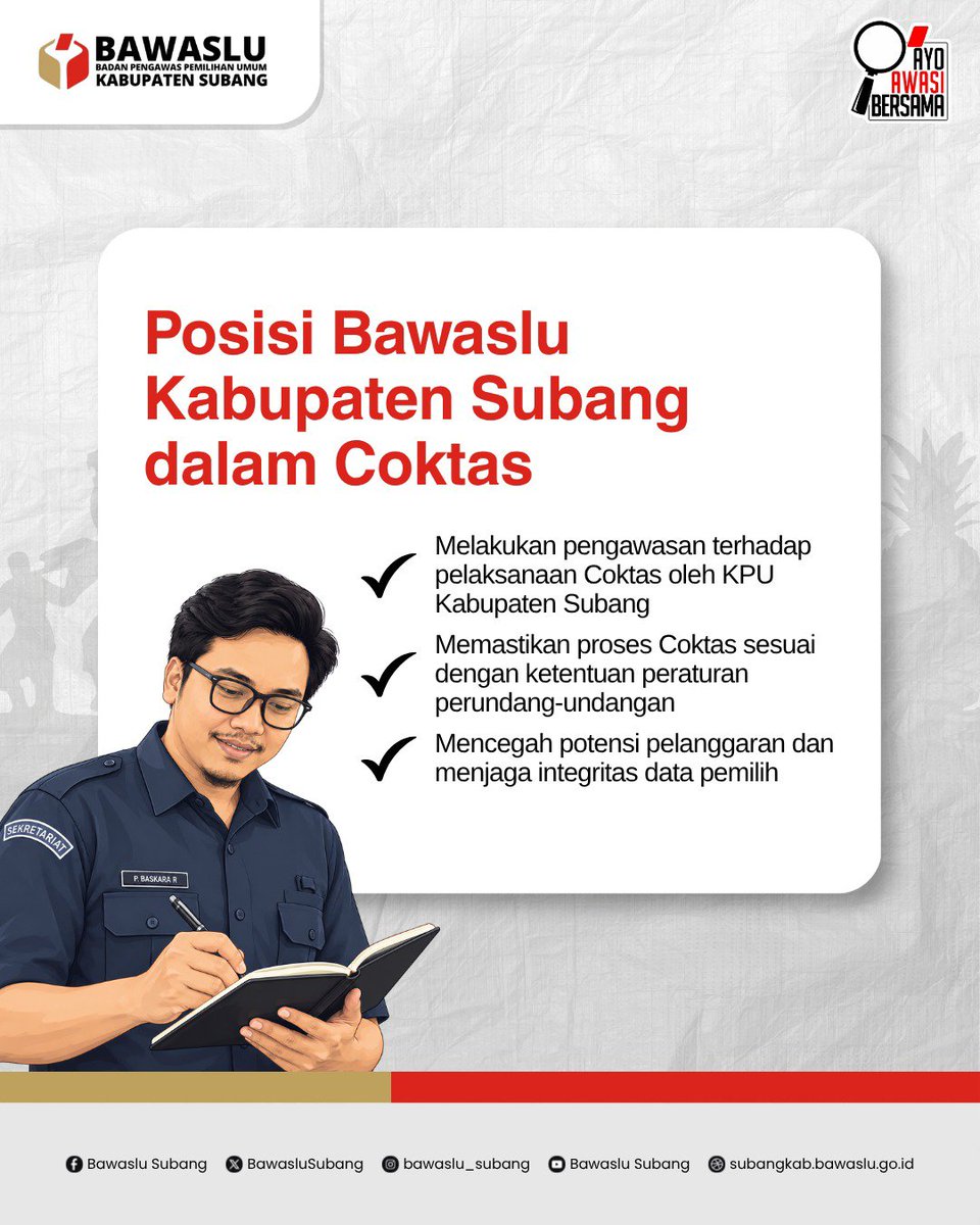 BawasluSubang's tweet photo. https://t.co/AFtasfWgNC