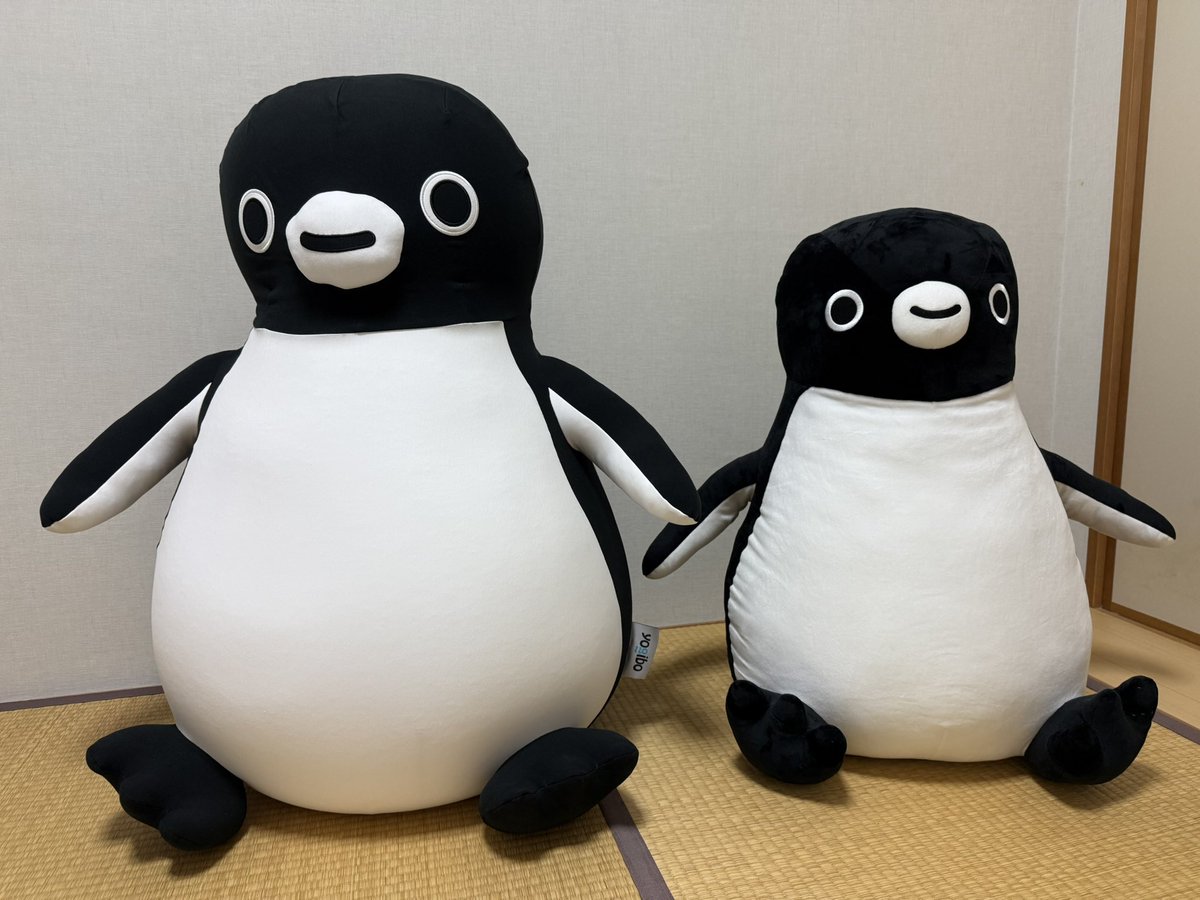 SougoRailway's tweet photo. Suicaのペンギン Yogibo Hugger
お家に届きました🐧 https://t.co/eqdm0mixYD
