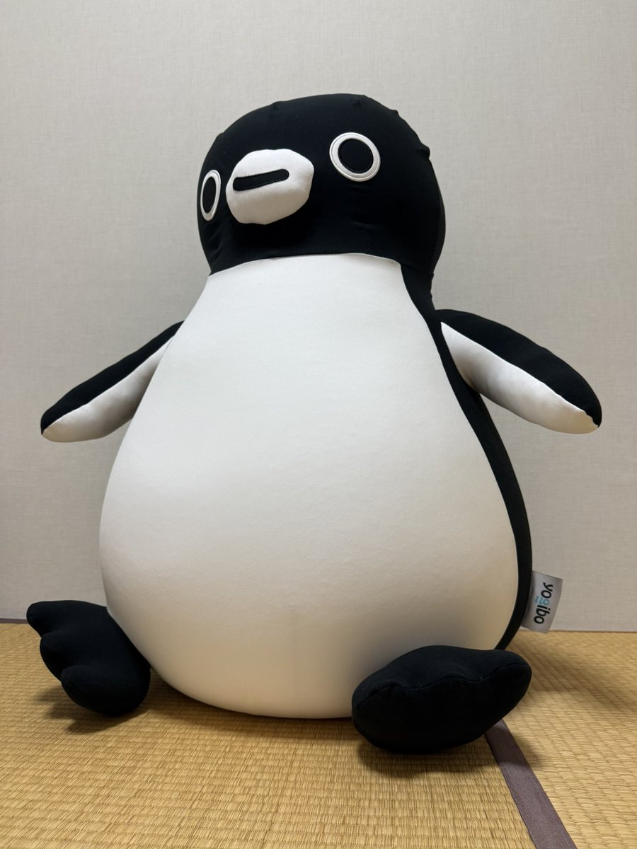 SougoRailway's tweet photo. Suicaのペンギン Yogibo Hugger
お家に届きました🐧 https://t.co/eqdm0mixYD