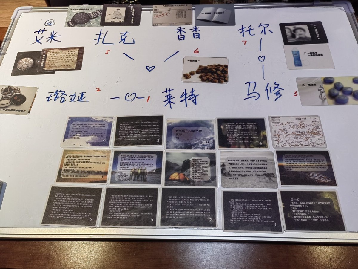 berru094509's tweet photo. Just finished a mind-blowing 4-hour murder mystery剧本杀! The plot twists had me on the edge of my seat, and playing with a fun group made the whole night chef’s kiss ♂ Can’t wait to try another one! https://t.co/jOOKgrwN8t