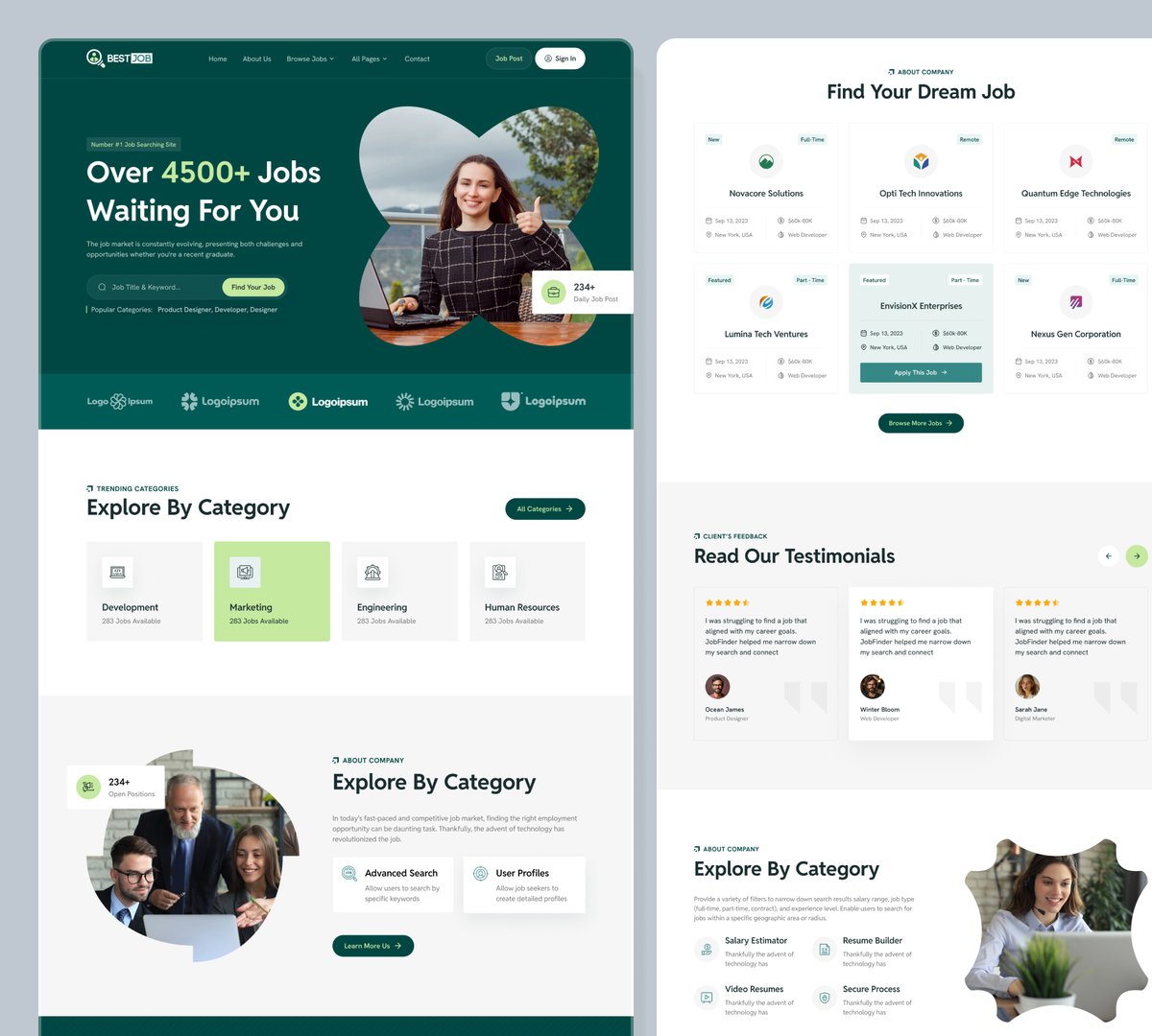 skmehedi_002's tweet photo. Job Portal &amp; Career Template Design https://t.co/pN0wh4d1Kd