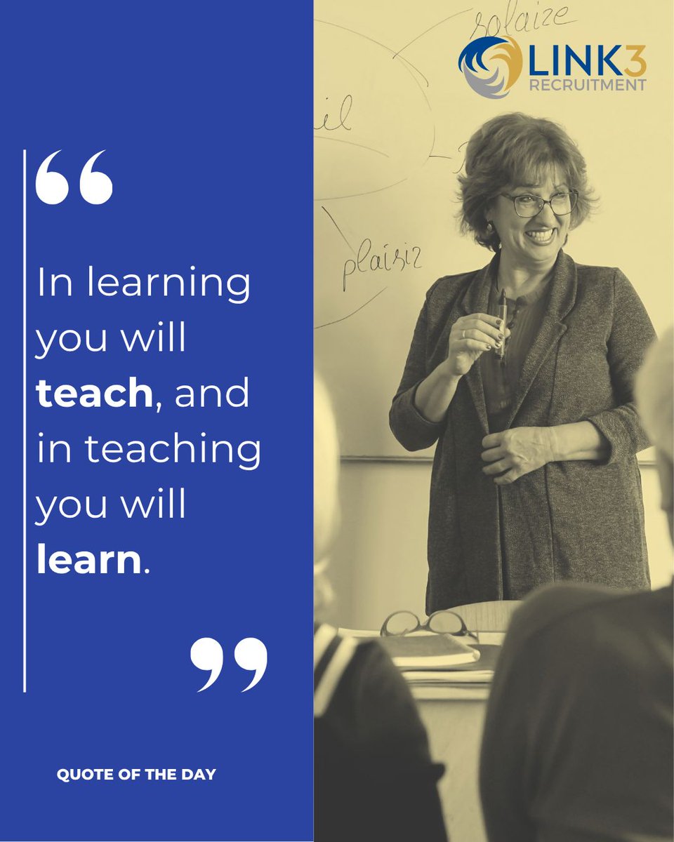 Link3Rec's tweet photo. Passionate about making a difference through education? 📚✨
Let's turn your inspiration into impact! Reach out today and embark on your teaching journey. ☎️🌟
#Teaching #Jobsearch #MakeADifference #InspireAndTeach #JoinOurTeam #EducationOpportunities https://t.co/Qi5QBgfWhY