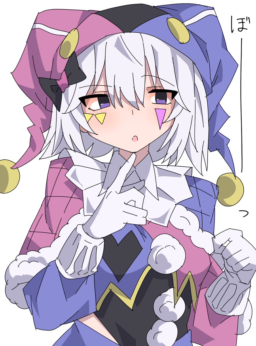 rogo6050's tweet photo. 考え事中のピエロちゃん🎭️ https://t.co/BYGgbuLSpe