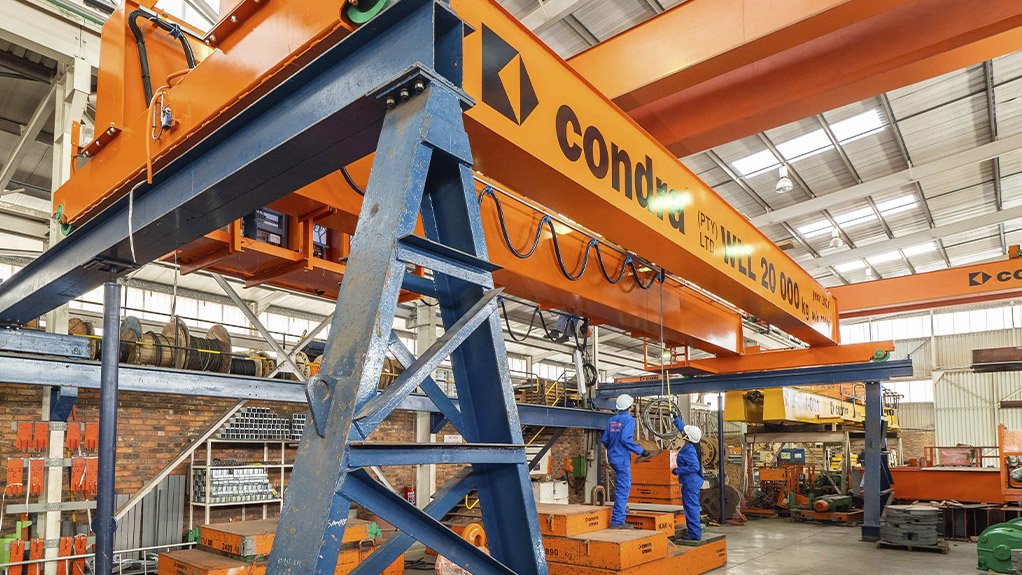 EngNewsZA's tweet photo. Condra Cranes provides fully automated solutions for grabbing, magnet, ladle, bucket, and stacking operations. Manual or electrically-operated versions available. 

Visit the Condra Cranes 𝐕𝐢𝐫𝐭𝐮𝐚𝐥 𝐒𝐡𝐨𝐰𝐫𝐨𝐨𝐦 at: https://t.co/Y6BBlkOuvf

#Ad #CMVirtualShowroom #Cranes https://t.co/ZngKqobUZI