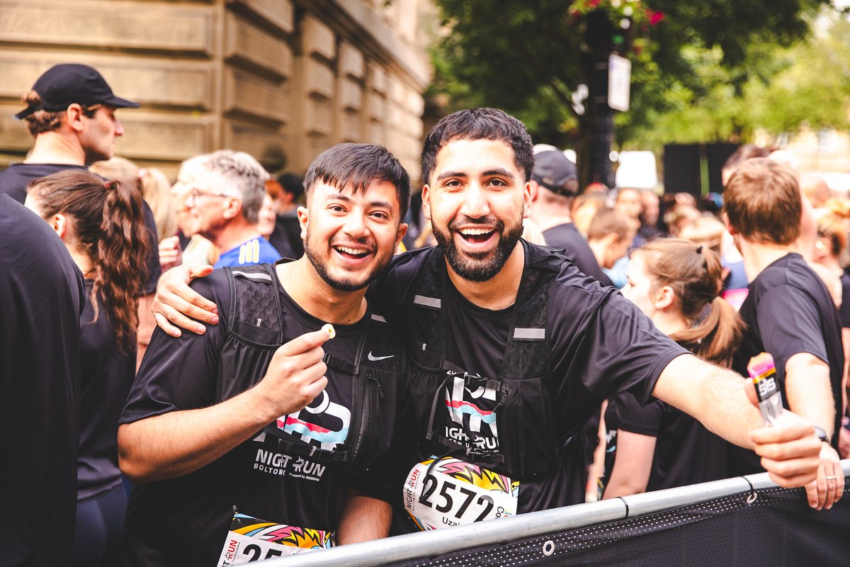 VisitBolton's tweet photo. Entries for Night Run Bolton UK 2027 open on 23 September! 👀

Last year's event sold out in record time, so don't miss your chance to be part of Bolton's biggest running party! 🏃✨

📅 Friday, 4 June 2027
📍 Bolton Town Centre
🔗 https://t.co/qK7EYujbpf https://t.co/88YXs3V7sB