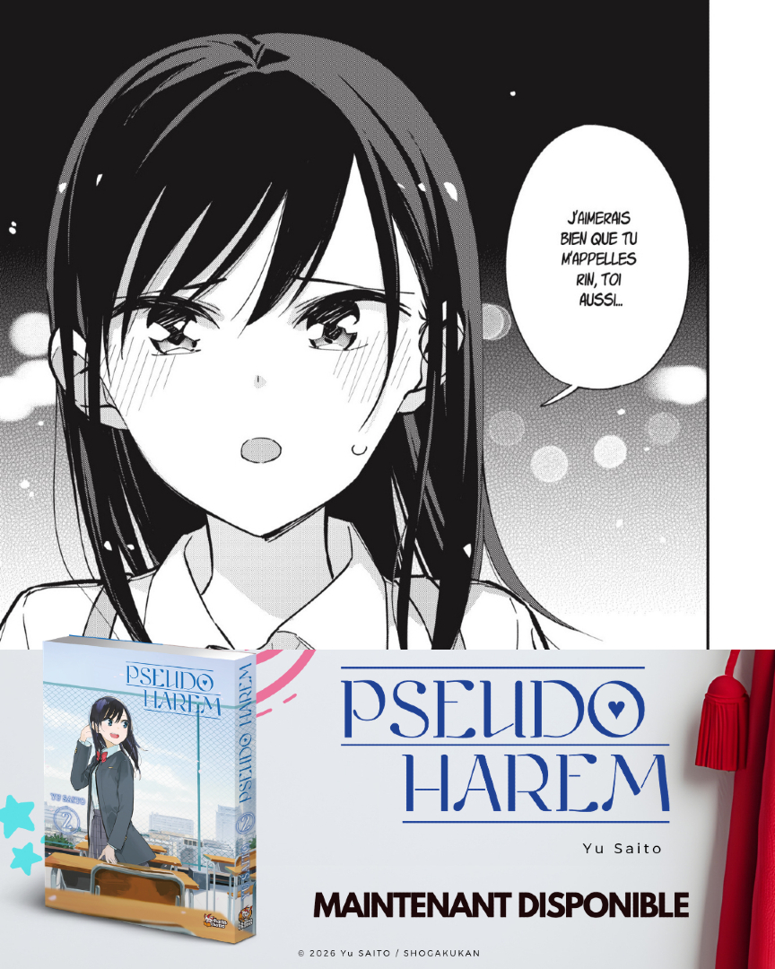 CHATTOCHATTOFR's tweet photo. Une actrice, mille personnalités… pour un seul garçon 🎭

Pseudo Harem — série en cours (5 tomes), dispo en librairies et magasins spécialisés.

#manga #romance #vendredilecture https://t.co/1aBIbx24SB