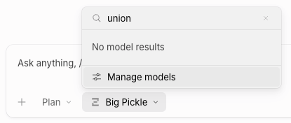 sajitexists's tweet photo. @opencode I was able to see it until 2 days back. Not anymore.
@opencode @unionalphaai https://t.co/1qH4COMjlK