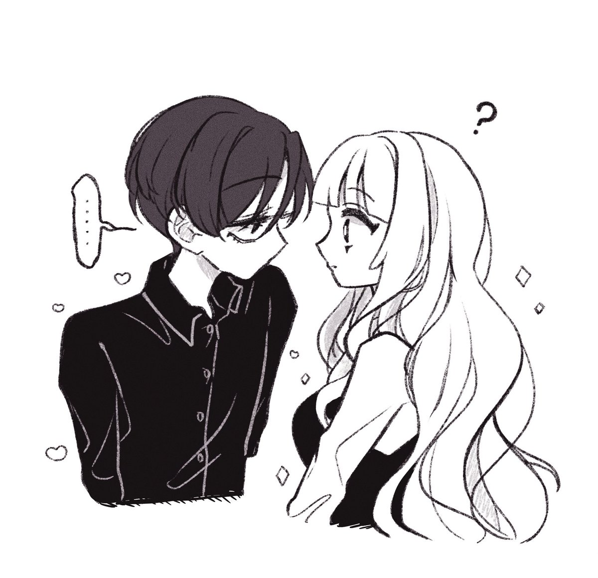 risurouyeah's tweet photo. #oc 団長♡とミラ♢ https://t.co/AO1eRdWiPA
