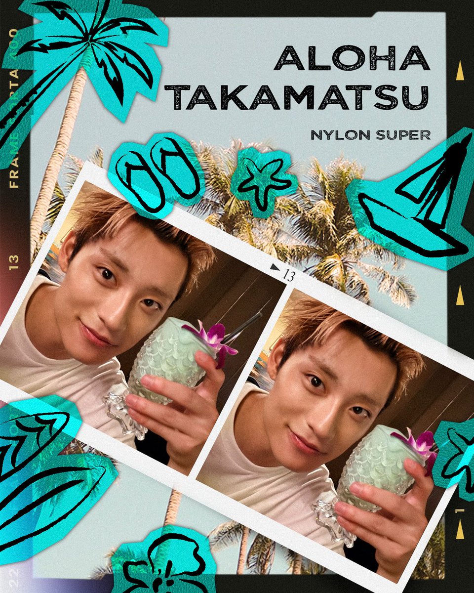 NYLONJAPAN's tweet photo. 🌊髙松アロハ NYLON SUPER VOL.19🌺
ただいま誌面もDVDも、絶賛編集中💦の『ALOHA TAKAMATSU NYLON SUPER VOL.19』は11月13日に発売✨
神カット多発で写真セレクトラビリンスから抜け出せないという、うれしい悲鳴をあげるエディターたち😅
出版を記念した当選者限定トークショー＆特典お渡し会の応募締切は、2026年9月26日(土) 23:59まで📝

https://t.co/7NFgxwzfXT

#ALOHAWAII #アロハワイ #超特急 #NYLONSUPER
@aloha_takamatsu
