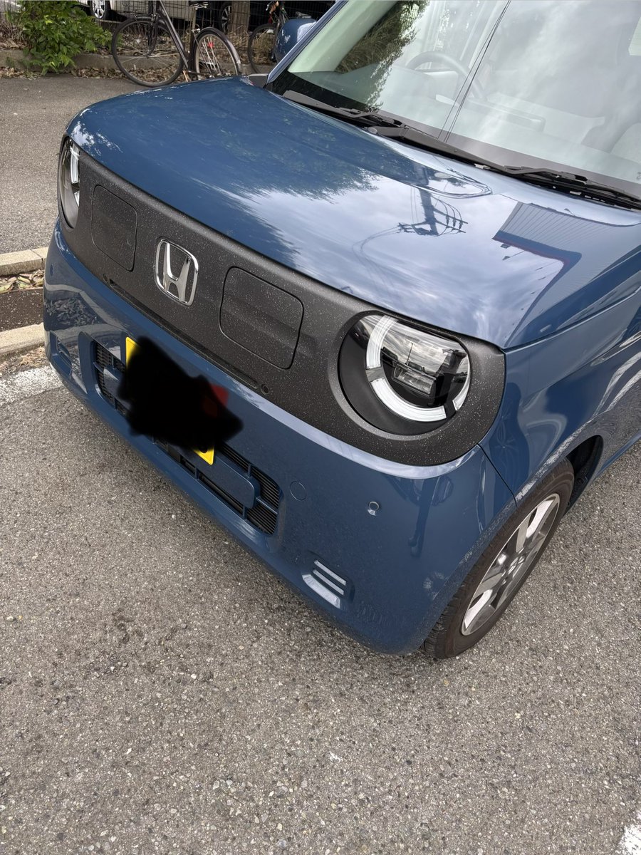 HRDMK81's tweet photo. 今日、点検だったので代車はN-one e
初EV、初ワンペダル
軽ターボ乗った事がないけど
出だしが良くて、とにかく静か
車自体は、いいんだけど航続距離が…
もったいないなーって感じ
充電95%表示で航続距離200kmでした https://t.co/lZXFeSZhko