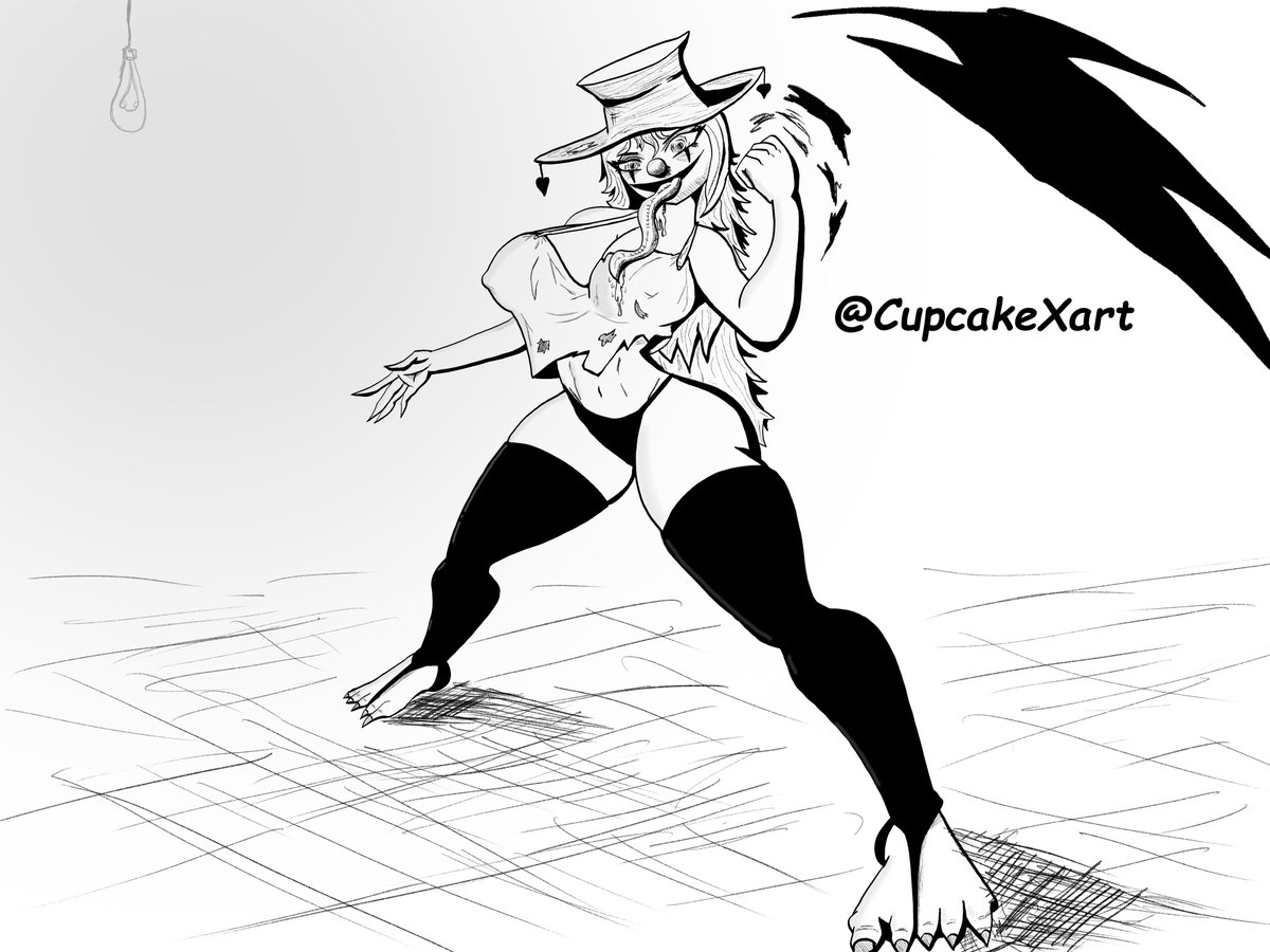 CupcakeXart's tweet photo. clown girl π€‘β¨
#ClownArt #ClownGirl #OriginalCharacter #OCArt #CharacterDesign #CartoonArt #BlackAndWhiteArt #InkArt #Lineart #DigitalArt #ArtistOnX https://t.co/InNYtT43HY