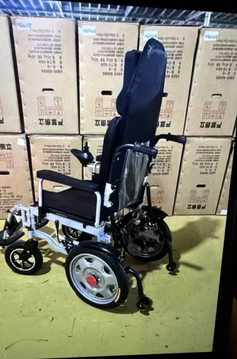Promise38847024's tweet photo. Electric wheel chair. https://t.co/JZD6kXI1c1