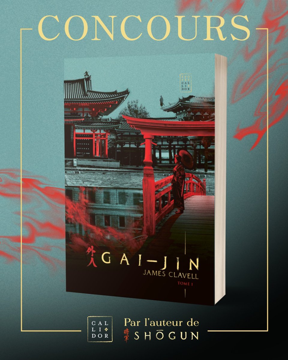 Babelio's tweet photo. [CONCOURS] Après « Shōgun » et « Tai-Pai », les éditions Callidor proposent une traduction intégralement révisée et une version complète d’une autre série de James Clavell, « Gai-Jin » ! Pour vous donner une chance de la découvrir, @editions.callidor et @babelio_ vous proposent un concours avec 5 exemplaires du premier tome à gagner !

📚 Japon. 1862. Tandis que décline le pouvoir du Shōgun, des samouraïs fanatiques refusent l’ouverture de leurs frontières et font tout pour empêcher la conclusion de traités commerciaux avec les gai-jin – les étrangers honnis. Lorsqu’ils attentent à la vie de Malcolm Struan, petit-fils de Dirk Struan et Taï-pan de la Noble Maison, ces dissidents appelés shishi plongent le pays dans le chaos. Yoshi, descendant du légendaire Toranaga, dont il a hérité toute la ruse et l’ambition, pressent que l’avenir du pays se jouera dans une guerre où s'affronteront tradition et modernité.

👉 Pour participer :
1. Suivez @editions.callidor et @babelio_
2. Identifiez en commentaire un·e ami·e qui aime lire autant que vous

🎁 5 exemplaires du livre sont mis en jeu.
📅 Tirage au sort le 25 septembre — les 5 gagnant·es seront annoncé·es en commentaire.
🌍 Ouvert aux participant·es résidant en France métropolitaine et en Belgique.

⚠️ Attention aux faux comptes. Seul @babelio_ est officiel. Nous ne vous demanderons jamais d’informations sensibles en message privé.

Partenariat commercial.

#concours #editionscallidor #jamesclavell #babelio #bookstagram https://t.co/iiEauzG34V