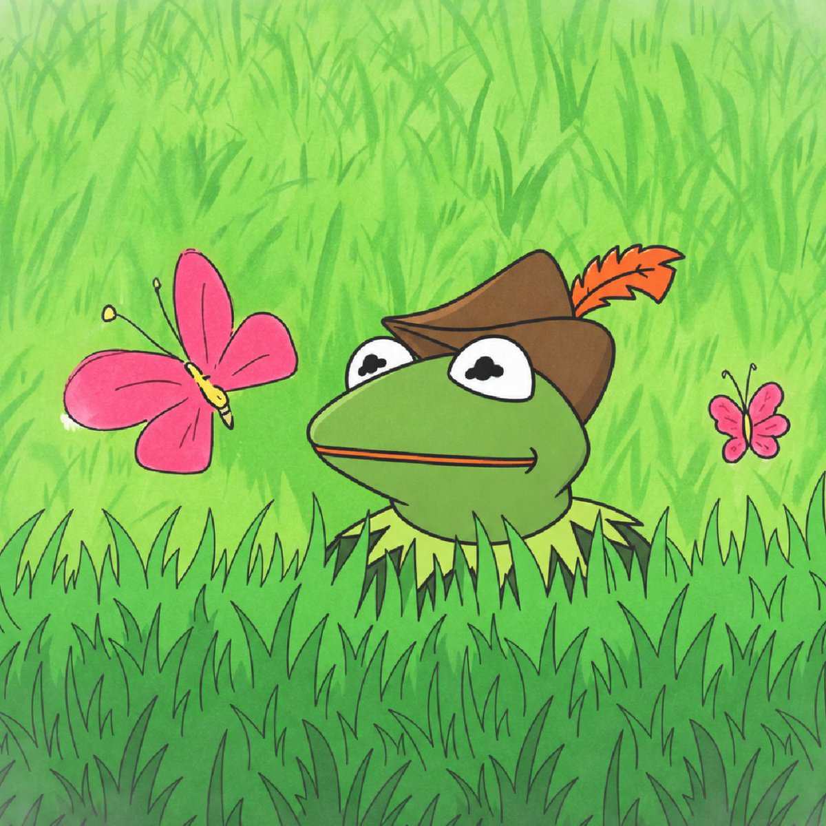robincoinrh's tweet photo. GM bulls. It's time to shine 🐸 https://t.co/ZLIy4OWpip