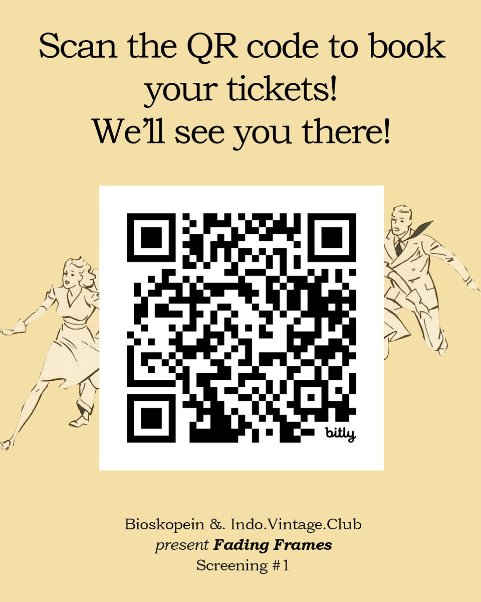 Bioskopein's tweet photo. Bioskopein &amp;. IndoVIntageClub present FADING FRAMES SCREENING # 1 : 

To Be or Not To Be (1942) dir. Ernst Lubitsch.

Date: Saturday, 26 September 2026
Time: 14.15 
Place: Metro Cinema Kemang @metro_cinema 
Registration: https://t.co/Yg53tbu9K3

MORE INFO  ⬇️ https://t.co/Uc9zfR4qK3