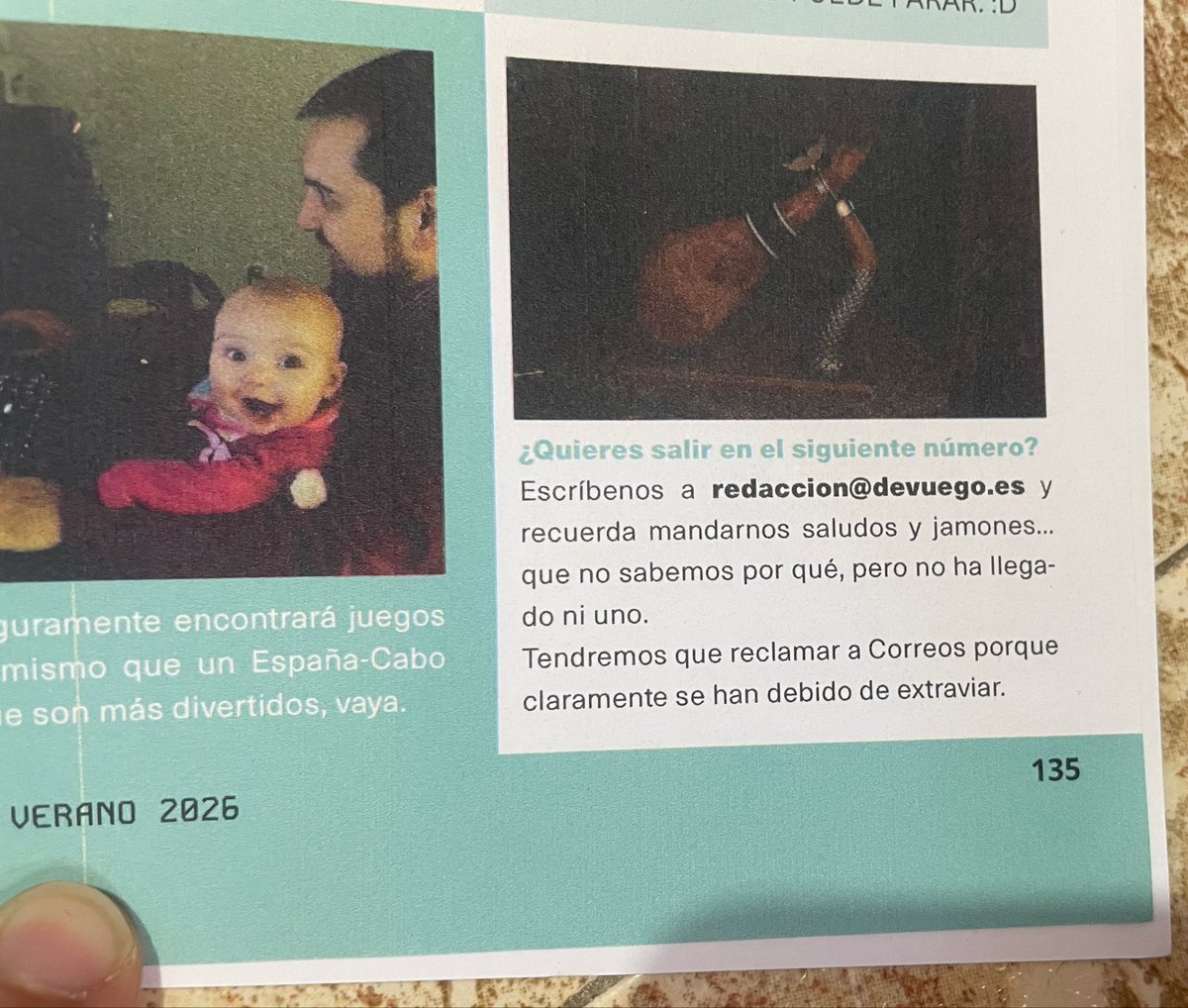 Tukunime_San's tweet photo. ¿Os ha gustado el N1 de la Revista @DeVuego? ¿Y qué me decís del divertido Consultorio de las páginas finales del que nos encargamos @CandelaSynth y un servidor? 👀

Si hay algo que os inquieta, ¡escribid vuestra consulta a redaccion@devuego.es y os ayudaremos en el Número 2! 😄 https://t.co/pyj8zJRS4H