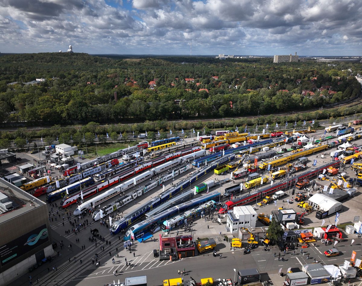 RailinESP's tweet photo. La semana que viene se celebra #InnoTrans en Berlín y vamos a estar en la feria haciendo una cobertura especial. ¿Qué es lo que más te gustaría que contemos? Foto: © InnoTrans. https://t.co/S6CK9uVe9N