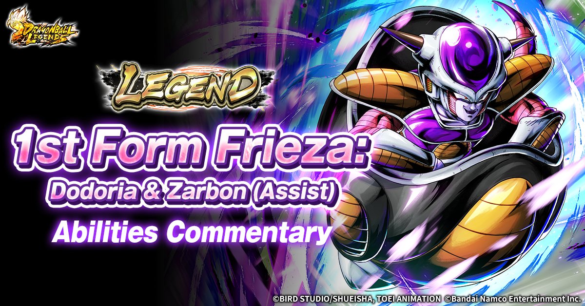 DB_Legends's tweet photo. The abilities of the new LEGEND "1st Form Frieza: Dodoria &amp; Zarbon (Assist)" have been released on the official site!

Check them out here: https://t.co/pq0Aq3Bty5

#DBLegends
#Dragonball https://t.co/YmKJhy9vJJ