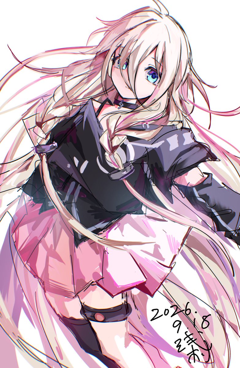 Asamura_illust's tweet photo. ワンドロ8日目　IA https://t.co/Oldc6eC2Mj