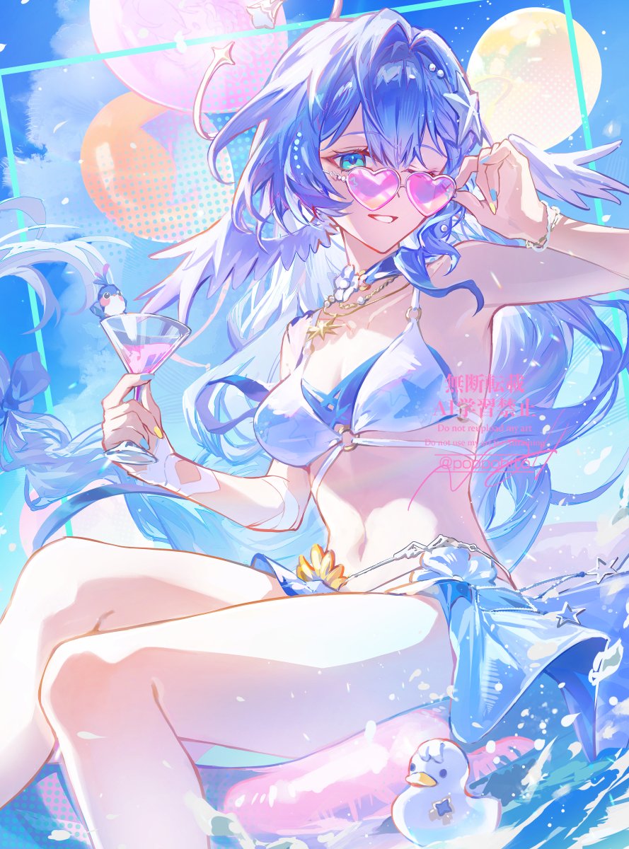 poppohito's tweet photo. 水着ロビンがいるからずっと夏🏝️
#HonkaiStaiRail #Robin https://t.co/89pbL0cfVL