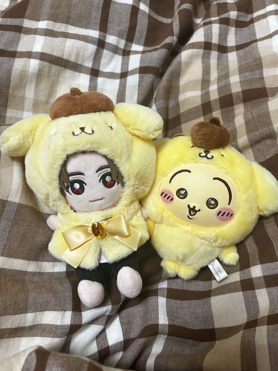 Y0_chan0501's tweet photo. 最近ちいかわにハマってる妹が
うさぎさんをくれた！
山田くんと並べてみた☺️ https://t.co/z1UpFjsDE9