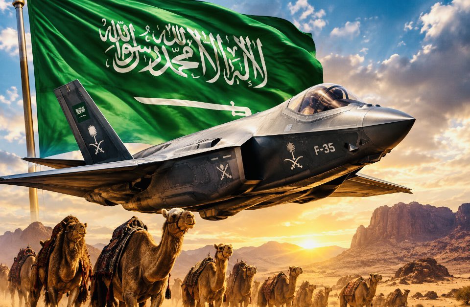 mfmd36's tweet photo. #السعوديه_العظمى 
🇸🇦🔥🦅
#F_35 https://t.co/bJ9V8F7302