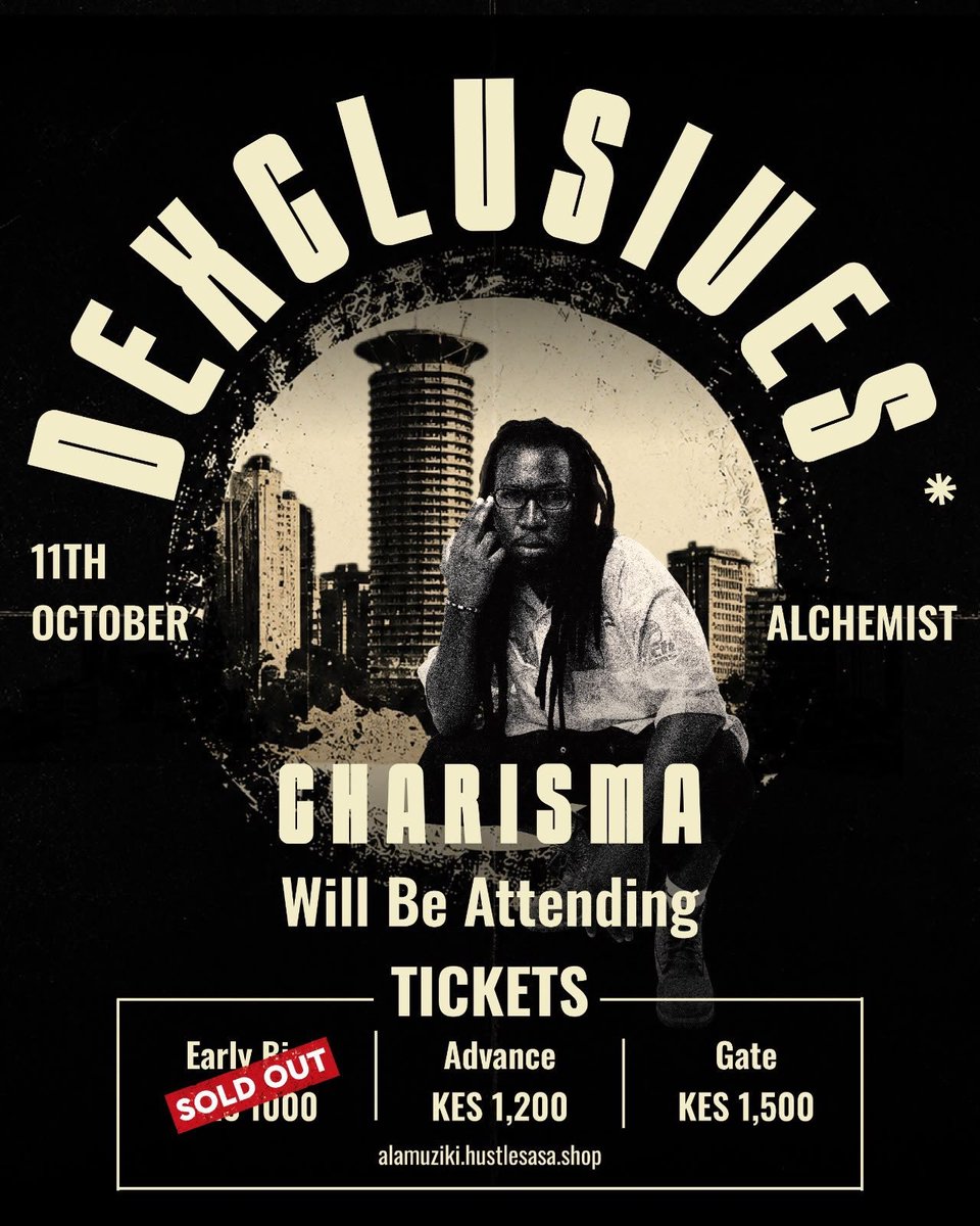 Sherehe_Plug's tweet photo. π« #Nairobi #DEXCLUSIVES
π₯ MOTO NI MOTO. ADVANCE TICKETS ARE LIVE.
Kenyan voices, one stage: @MwiniMm, @kodongklan, @watendawili, @OnyachPala, @YwayaTajiri, @luhyaheat, @CosterOjwang, @OkelloMax254 & @Bensoulmusic msikose.
π
Sat 11th
ποΈ https://t.co/be0Lxv57YI
#SherehePlug https://t.co/nwdn9dyuBm