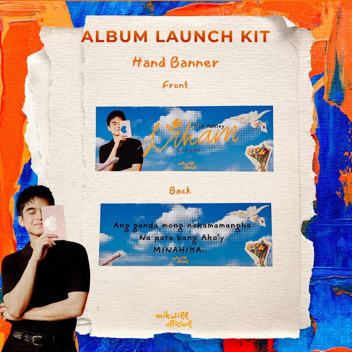 MikWillOFC's tweet photo. Every item in this kit holds our gratitude, pride, and endless support. Through every milestone in your life, we are right here with you, Will.

Proud of you always, our PABORITO! 

For those who want to avail our concert kit: https://t.co/vCPsVnRpEz https://t.co/IGzFSFTNqV