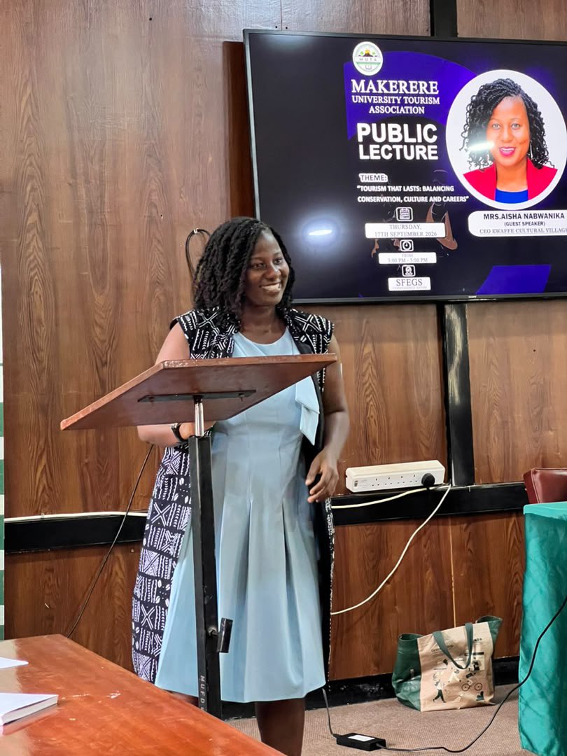 makereretourism's tweet photo. A massive thank you to our esteemed chief guests for delivering an absolute masterclass & giving us food for thought at yesterday's #MUTAPublicLecture
We are incredibly grateful for your time, mentorship & willingness to step away from your busy schedules to educate & train us https://t.co/9bEQ5Bkm7N