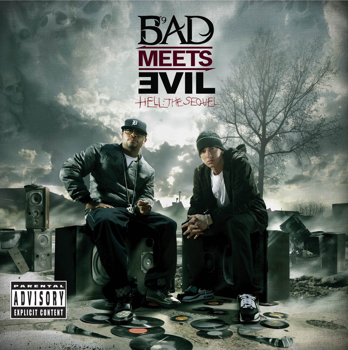 ShadyTimes's tweet photo. Bad Meets Evil 'HELL: THE SEQUEL' has officially surpassed 1 BILLION streams on @Spotify.

It's Eminem's 15th project overall to do so and Royce's 1st 👏👏🐐🐐