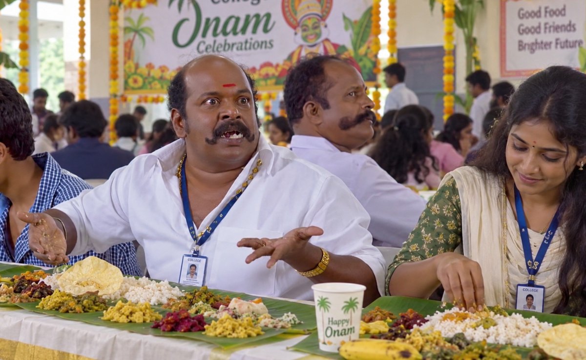 kaadhalaa's tweet photo. என்னங்கடா Onam food-னு சொல்லிட்டு கேரளாக்காரனுங்க ரேஷன் அரிசிய போட்றானுங்க. https://t.co/y0PR0j47xK