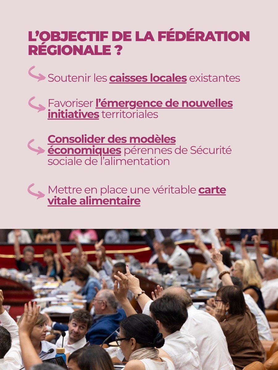 Jeromedurain's tweet photo. La Région Bourgogne-Franche-Comté est la première Région de France à créer une Fédération de la Sécurité sociale de l'alimentation. Ce qu'on lance, et pourquoi ça change tout👇 https://t.co/RAXLk7E7Ce