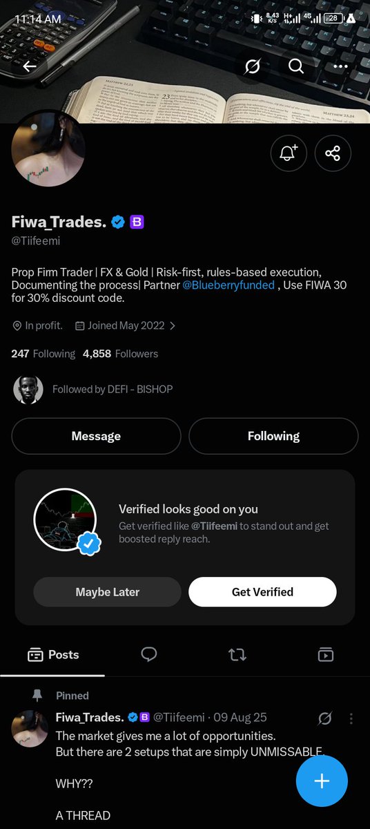 timmy_stark7's tweet photo. @Web3Bish0p @Danieltrades @berkayglife @EquityEdgeUK @dharpson15 @Tiifeemi @Fx_Picasso Done 
And I pick number 10 https://t.co/eJkfFN0eXx