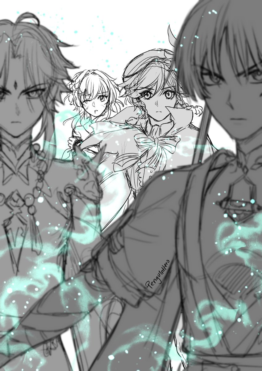 Pengu1nHero's tweet photo. May the wind guard you.
.
.
.
I may or may not render this further, but this exists. cool down doodle before I clock out ~
#xiaolumi #venlumi
#wanlumi https://t.co/3If016FzCl