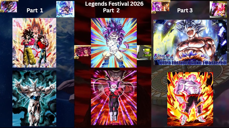 laloe_umui's tweet photo. Updated fest concept #Dblegends https://t.co/HAgKJpmA7Z