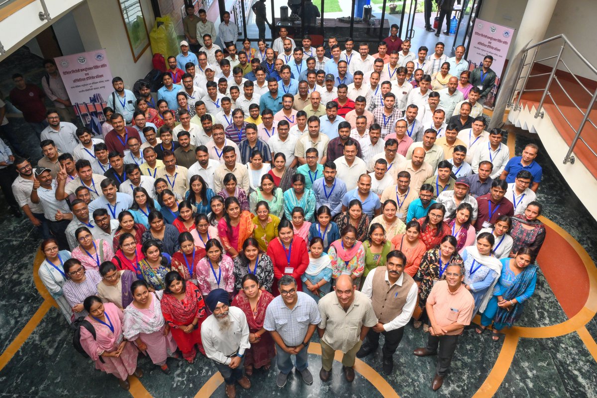 IITKanpur's tweet photo. IIT Kanpur Expands Digital Skills Programme to 900 Secondary School Teachers Across Uttar Pradesh 💻📚

Prof. Ramkumar J., Coordinator, DLCCAI Programme; Prof. Satyaki Roy, Head, @dodiitk and Academic Head, DLCCAI; and Prof. Vimal Kumar, Professor-in-Charge, @OOA_IIT_Kanpur, are leading the expansion of the Digital Literacy & Computational Thinking Concepts for Teachers (DLCCAI) programme to secondary education.

In collaboration with the @UPGovt and @SCERT2021, the programme will train 900 participants from all 75 districts of Uttar Pradesh in digital literacy, computational thinking, Artificial Intelligence (AI) and technology-enabled teaching.

The eight-week blended programme, conducted in six batches of 150 participants each, combines classroom training at IIT Kanpur with online learning, mentoring and hands-on assignments. Participants will be introduced to digital tools, cybersecurity, Scratch, Python, AI, EdTech and Robotics, with a focus on practical applications in teaching and academic work.

The initiative builds on the earlier training of 750 primary school teachers, which helped enable technology-supported learning for more than 10,000 students. The DLCCAI curriculum is also embedded in SCERT’s Class 6–8 textbooks, reaching an estimated 48 lakh students across Uttar Pradesh.

Videos were also showcased, highlighting how participating teachers from last year took their learnings beyond the classroom and used digital skills to create a wider impact in their schools and communities.  

Aligned with the objectives of NEP 2020, the programme aims to equip teachers with the skills and confidence to integrate digital and computational concepts into classroom teaching.

#IITKanpur #DLCCAI #DigitalLiteracy #ComputationalThinking #ArtificialIntelligence #TeacherTraining #Education #EdTech #UttarPradesh #SCERT