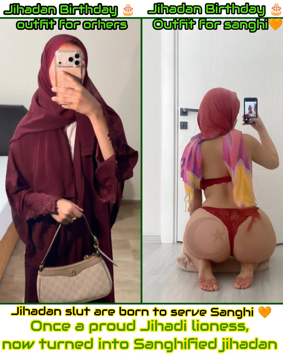Alimaxy786's tweet photo. Be proud  if you Sanghified Jihadan

Retweet it if you Sanghified 🧡🧡💚

#Sanghified #hijab #jihadan #curvybody  #modesty  #hijabi  #muslimah #arab
#hijabfashion  #ForbiddenFruit  #muslimgirl #chudaivideos #chudai
#HNWO #hindued #mslut #hstud https://t.co/DWdcM3o3fH