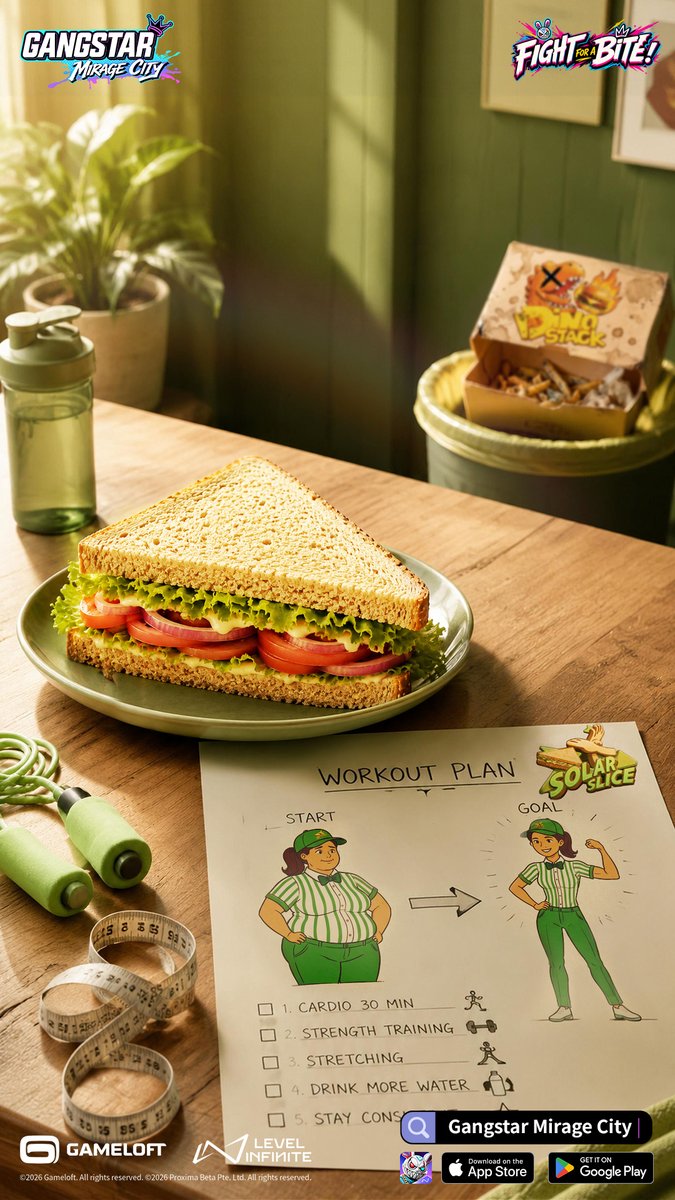 GangstarMCPK's tweet photo. 🥪 vs 🍔 — Lafda Abhi Jaari Hai Jigar!

Solarslice walay kehte hain: Asli khuraak wohi jo banda fit aur har waqt tayyar rakhe.

Dinostack walay kehte hain: Ek kadak burger ke aage khargoshon wali ghaas-phoos ki koi aukaat nahi!

Taane aur roasting full tez ho rahi hai, phadda garam hai, aur koi bhi tola peeche hatne ko tayyar nahi.

Toh phir... tum kis ka sath de rahe ho? 👀

🎮 Abhi Download Karein!

💬 Discord Join Karein!

#GangstarMirageCity #Gangstar #GSTMC #OpenWorld #GSTMC820Live