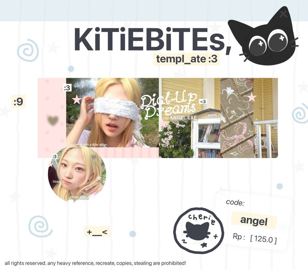 kitiebites's tweet photo. CLEARANCE SALE 𑙕 .   ᩙ . ꛒ࣪˖  ໒꒱ ˖ ࣪
help repost please, maaci.
#zonauang 

since i urgently need more pocket money ㅜㅜ these templates are up for BUY 1 GET 1 (only from today to sep 22) 👀 dengan harga 125k kamu bisa bawa pulang 2 template, also 40% OFF for all my fonts! :3 https://t.co/kKxPXHdV5z