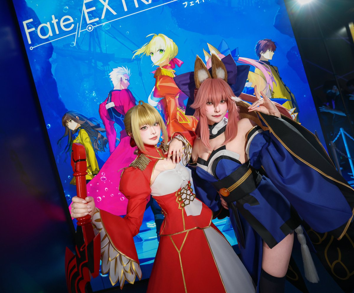 AnxGamingHub's tweet photo. 📸✨ #FateEX_Record #TokyoGameShow #TGS2026 https://t.co/Gf4z0jffuh
