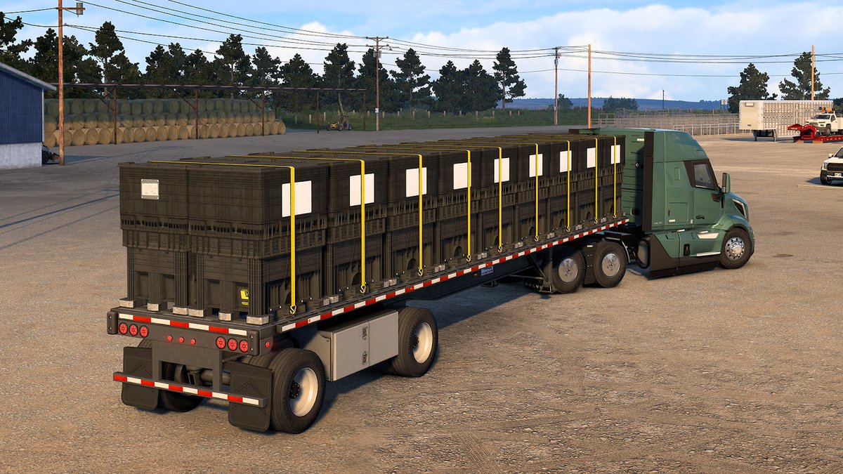 SCSsoftware's tweet photo. ICYMI: Update 1.61 for Euro Truck Simulator 2 &amp; American Truck Simulator is now available! 😍

You can read all about the changes &amp; new features included in this version on our official blog 📰

Find them here:
ETS2 🇪🇺: https://t.co/wuHyFkchZL
ATS 🇺🇸: https://t.co/MU6ziUsw3z https://t.co/Dahs5KywLT