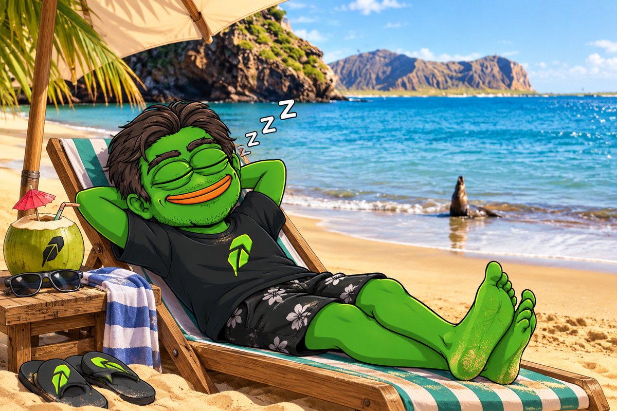 vladpepeRH's tweet photo. VLADPEPE CHILLIN' AT THE GALAPAGOS ISLANDS
#RobinhoodMeme #vladpepe #pepe https://t.co/FhRiAhywM3