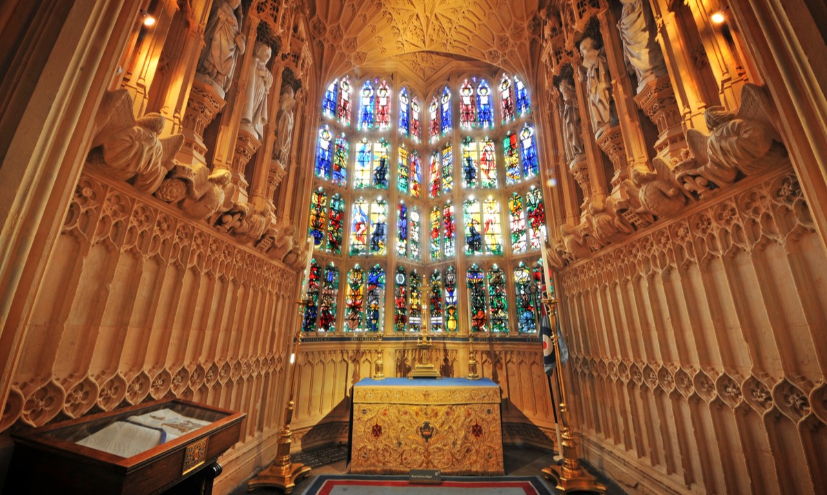 wabbey's tweet photo. Ahead of our annual service of thanksgiving and rededication on Battle of Britain Sunday this weekend, we're looking back at the Abbey’s role in honouring 'The Few' – the pilots and aircrew who fought against extraordinary odds to defend the country from invasion during the Second World War.

The Battle of Britain – a 112-day fight for control of Britain’s skies – was the first decisive battle in history fought entirely in the air, and one which proved to be a dramatic turning point in the Second World War.

The German objective in the summer of 1940 was to eliminate the Royal Air Force, both in the air and on the ground, in order to obtain air superiority in preparation for a potential invasion. Operating principally from airfields in France and Belgium, the Luftwaffe began their first heavy onslaught early in July 1940, directed against British shipping and the Channel ports. The intent behind this first phase of the battle was not only to sink shipping but also to draw the Royal Air Force into combat and wear down its strength. The second phase, from 8th to 18th August, consisted of intensive day operations against coastal radar stations and fighter airfields. The third phase began after a five-day lull due to poor weather, with attacks on fighter airfields in the London area and increased night attacks on Britain’s cities.

The first daylight assault on London was made on 7th September and marked the beginning of the fourth phase, lasting most of that month, during which the capital became the Luftwaffe’s primary target. These attacks, although serious in themselves, brought vital relief to the fighter airfields, which until that time had been under considerable pressure. The Battle reached a climax on 15th September, when the Luftwaffe flew more than 1,000 sorties over England during daylight hours. On that occasion, the Luftwaffe lost 56 aircraft. Throughout October, the fifth and final phase of the Battle saw the decline of enemy daylight attacks on London and an increase in the night bombing of Britain’s major ports and industrial centres.

At the beginning of the struggle the Luftwaffe had approximately 2,700 aircraft to launch against England. Britain had fewer than 60 fighter squadrons – around 700 aircraft – and the groundcrew had to work sometimes 16 hours a day to keep aircraft in the air. Fighter Command lost over 1,000 aircraft during the Battle and the Luftwaffe nearly 1,900. Through the efforts of fewer than 3,000 aircrew from Britain, the Commonwealth, and Allied nations, many firmly under Nazi control, along with some from neutral countries, together with the men and women who supported them from the ground, Hitler’s Third Reich suffered its first significant strategic defeat.

In all 544 aircrew from Fighter Command were killed during the Battle, and a further 791 died before the end of the War. The cost was grievous but the stakes immeasurably high. The campaign was, in Sir Winston Churchill’s words: ‘One of the decisive battles of the war.’ In a speech that has gone down in history Churchill went on to say: ‘The gratitude of every home in our Island, in our Empire, and indeed throughout the world… goes out to the British airmen who, undaunted by odds, unwearied in their constant challenge and mortal danger, are turning the tide of world war by their prowess and by their devotion. Never in the field of human conflict was so much owed by so many to so few.’

The Battle drew to a close with the onset of winter and the Luftwaffe used the longer nights to mount its night-time Blitz which lasted until May of the following year, when Hitler turned eastwards to attack the Soviet Union. With the home base now reasonably secure, the Royal Air Force could turn to wider tasks: including the long fight for Malta, North Africa, and control of the Mediterranean; the mounting bomber offensive against Germany; the struggle for air supremacy over North-West Europe without which the Normandy Invasion would have been impossible; and support of the invasion and liberation campaign itself. Without these essential contributions, victory in Europe would not have been possible.

Westminster Abbey has played a central role in remembering the sacrifice of those who fought in the battle, holding a service of thanksgiving and rededication on Battle of Britain Sunday every year since 1944.

Often held in the presence of a senior member of the Royal Family, the service is attended by representatives of the government and the RAF alongside veterans and their families, and is an annual opportunity to remember the heroism of the young pilots and aircrew of the RAF, many of them in their teens, who defended Britain’s skies. The service includes an Act of Rededication ‘to building a world where there is justice and peace for all, and where women, men and children live a life of full human dignity.’

The 2015 service was particularly poignant marking as it did the 75th anniversary of the Battle. At the start of the service, HM The King (the then Prince of Wales) laid a wreath at the memorial to Sir Winston Churchill in the nave, marking 50 years since the stone to the wartime Prime Minister was unveiled by his mother, HM Queen Elizabeth II, at the Battle of Britain service in 1965.

Afterwards, aircraft from the Battle of Britain Memorial Flight – including four Spitfires and two Hurricanes – took part in a flypast over the Abbey, watched by hundreds of veterans, serving military personnel and their families.

In 1947, a chapel at the east end of the Abbey was dedicated to the men of the Royal Air Force who lost their lives in the Battle. The idea of a permanent memorial had been suggested to the Dean of Westminster, the Right Reverend Paul de Labilliere, by Mr N. Viner-Brady in 1943, and he chose this small chapel as one suitable for the purpose. Lord Trenchard (Marshal of the RAF) and Lord Dowding (Air Officer Commanding-in-Chief of RAF Fighter Command in 1940) headed a committee to raise funds for the furnishing of the chapel.

The chapel was dedicated at a service on 10th July 1947 attended by King George VI and Queen Elizabeth, accompanied by Queen Mary and Princesses Elizabeth and Margaret. Standing at the entrance to the chapel, the King asked Alan Campbell Don, Paul de Labilliere’s successor as Dean: 'With proud thanksgiving we ordain that this chapel be set apart for all time as a memorial of the men of the flying forces who gave their lives in the Battle of Britain, and we charge you, Mr Dean, to dedicate it and the gifts wherewith it is adorned to the worship of Almighty God'.

The chapel’s magnificent stained glass window, designed by Hugh Easton, contains the badges of all the fighter squadrons that took part in the Battle. In the central section are the Royal Arms, the badge of the Fleet Air Arm and the badge and motto of the RAF, ‘Per Ardua ad Astra’ (Through struggle to the Stars), together with the furled flags of New Zealand, Canada, Australia, South Africa, Czechoslovakia, Poland, Belgium, and the United States of America, acknowledging the vital contribution of these nations to the victory.

In two of the bottom panels are words from Shakespeare's Henry V: ‘We few, we happy few, we band of brothers’. Painted on the stonework below the glass are the names of six RAF war leaders. The ashes of both Trenchard and Dowding are buried in the chapel.

A Roll of Honour, kept in the chapel, contains the names of 1,497 pilots and aircrew killed or mortally wounded during the Battle, of which 449 were in Fighter Command (whom the window specially commemorates), 732 in Bomber Command, 268 in Coastal Command, 14 in other RAF commands and 34 in the Fleet Air Arm.

The names include those of 47 Canadians, 47 New Zealanders, 35 Poles, 24 Australians, 20 Czechoslovaks, 17 South Africans, 6 Belgians and one American, as well as those from the United Kingdom and Colonies.

Every year at the Battle of Britain Sunday service, the roll of honour is borne through the Abbey by a serving RAF pilot, accompanied by sons and grandsons of veterans, and placed on the High Altar – a fitting tribute to all those who took part in the Battle and without whose extraordinary efforts it is difficult to see how the Second World War could have been won.