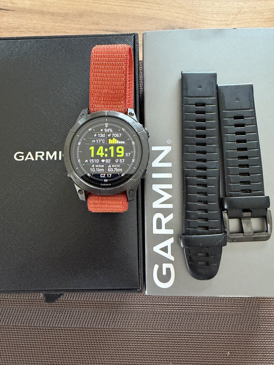 RDud_1986's tweet photo. A może ktoś szuka :)🔥 Na sprzedaż Garmin Epix Pro Gen 2 47 mm Sapphire. Stan bardzo dobry, szafirowe szkło, tytanowy bezel. Kupiony 02/2024, FV, pudełko + kabel, czarny oryginalny pasek.💰 1550 zł w zestawie tylko czarny pasek :)
#Garmin #EpixPro #GarminPolska #sprzedaz https://t.co/Giuzygl0Ey