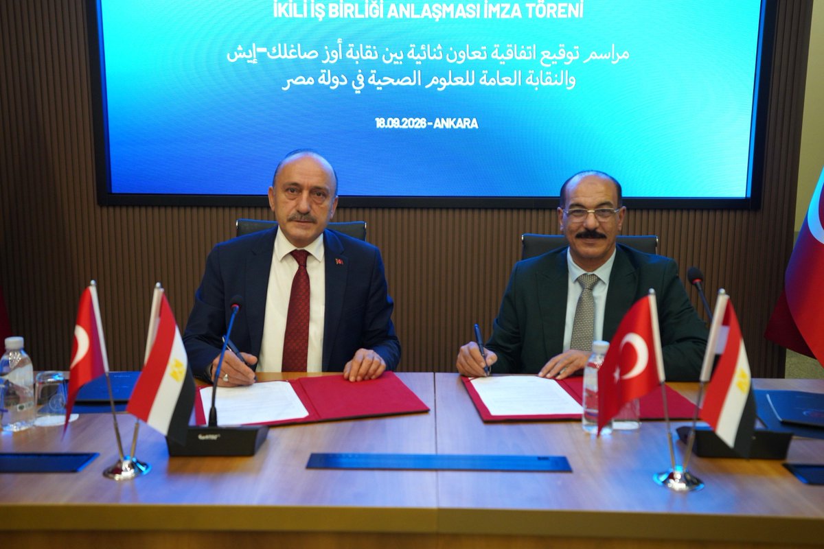 ozsagliksen's tweet photo. SENDİKAMIZ İLE MISIR SAĞLIK BİLİMCİLERİ SENDİKASI ARASINDA İKİLİ İŞ BİRLİĞİ ANLAŞMASI İMZALANDI

Mısır Sağlık Bilimcileri Sendikası’nın Türkiye’de gerçekleştirdiği çalışma ziyareti kapsamında, sendikamız ile Mısır Sağlık Bilimcileri Sendikası arasında ikili iş birliği ve tecrübe aktarımı anlaşması imzalandı.

⬇️
https://t.co/ltvwhDGDDl
